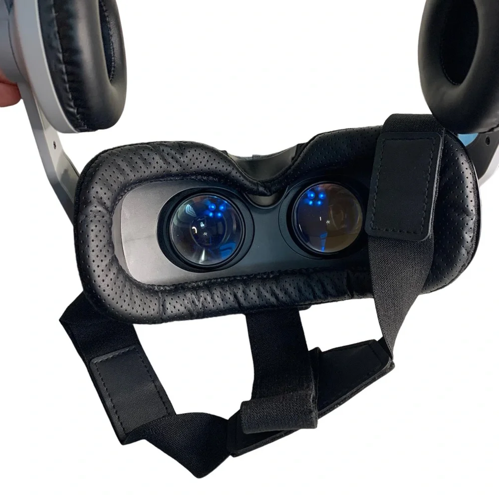 VR Shinecon Virtual Reality Glasses Padded Headset Comfort for Ears & Face